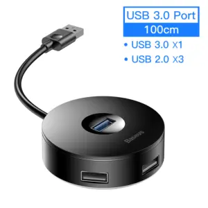 hub usb rond