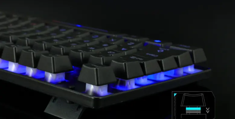 Kit clavier souris 1000 DPI à plaque lumineuse, câble de 1,35 m