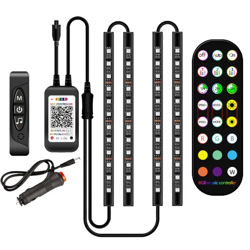 kit led intérieur voiture