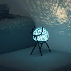 lampe de chevet rétro