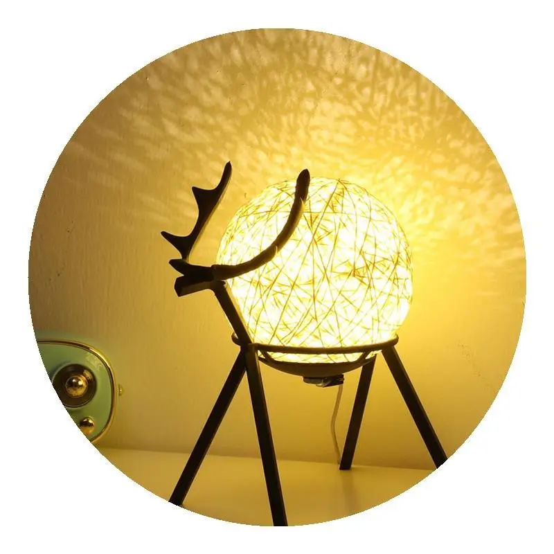 Lampe de chevet rétro LED, version fixe, variable ou télécommandée