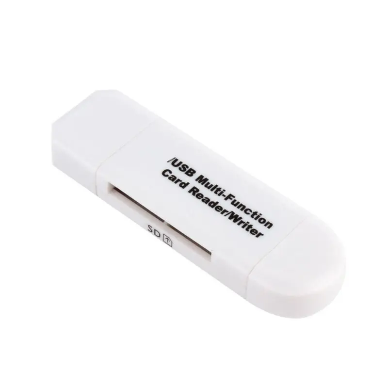 Lecteur de cartes 2 en 1 micro USB et USB 2.0 pour SD et microSD