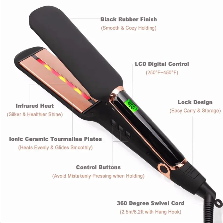 lisseur infrarouge écran led