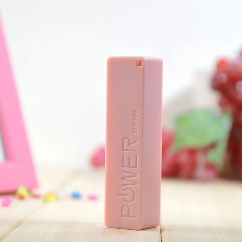 Mini batterie flacon de parfum de 2 600 mAh avec câble de charge