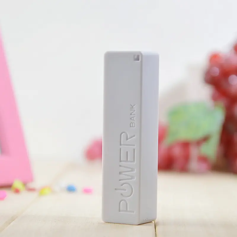 Mini batterie flacon de parfum de 2 600 mAh avec câble de charge