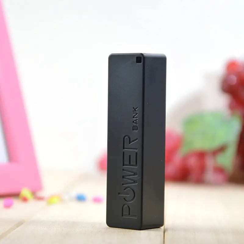 Mini batterie flacon de parfum de 2 600 mAh avec câble de charge