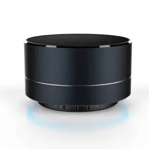 mini enceinte en métal