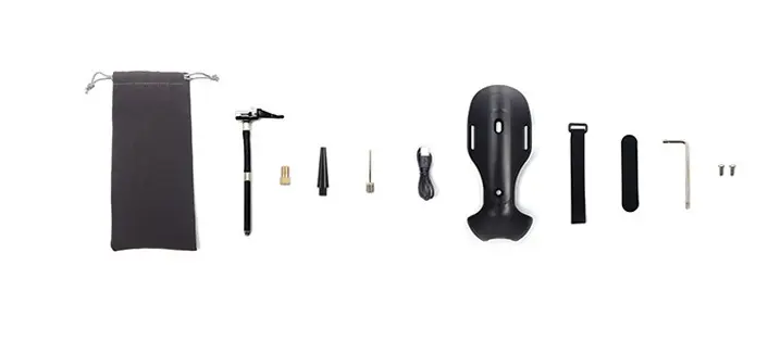 Mini pompe électrique vélo 150 PSI rechargeable avec support