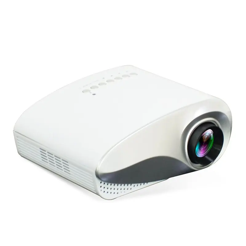 Mini projecteur 24 W LED 480 x 320, image de 20 à 80 pouces