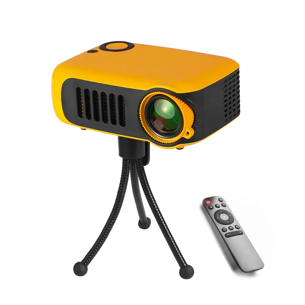 Mini projecteur 800 lumens LCD, image de 14 à 100 pouces