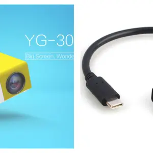 mini projecteur sur batterie externe