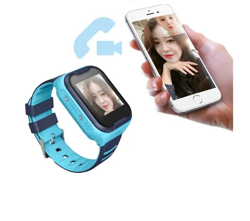 Montre enfant 4G avec GPS, appel vidéo et bouton SOS