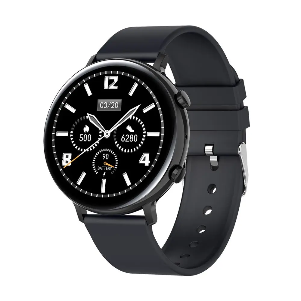 Montre ronde 44 mm avec appels Bluetooth et cadre en alliage de zinc