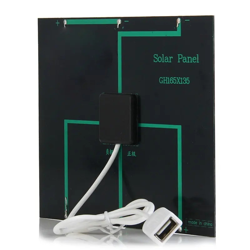 Panneau solaire ultrafin USB 6 V de 3,5 W pour petits appareils
