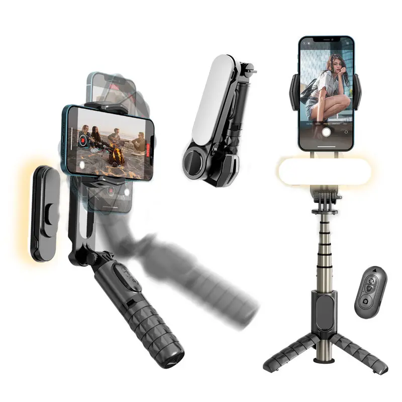 Perche selfie trépied aluminium avec télécommande