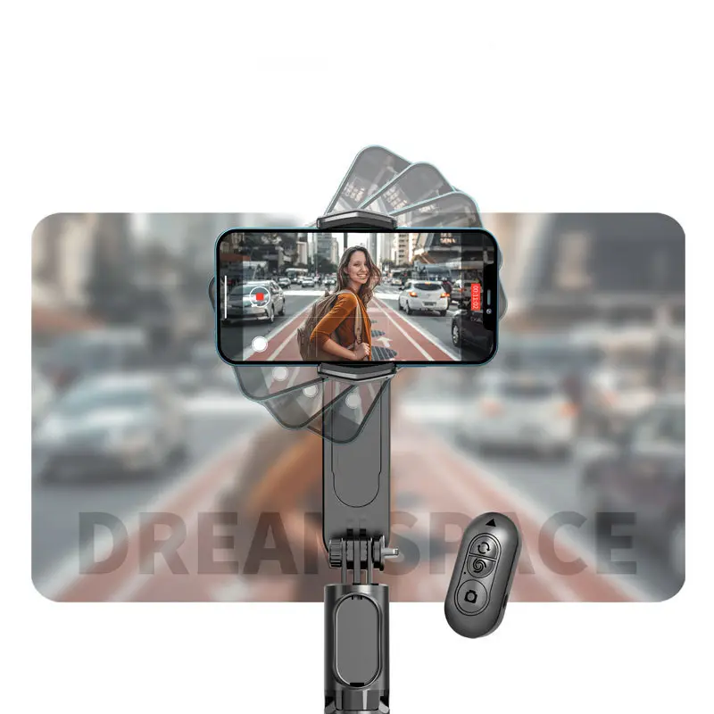 Perche selfie trépied aluminium avec télécommande
