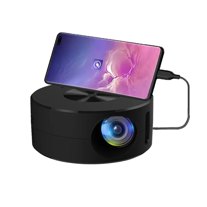 Petit projecteur rond USB pour la maison, image 320 x 180
