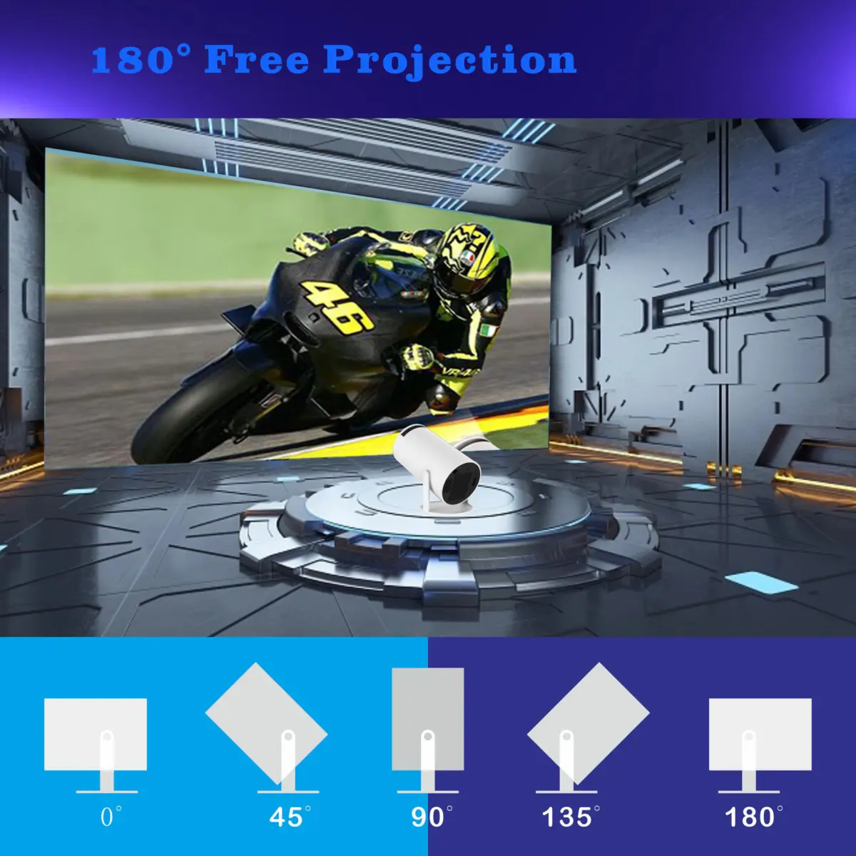 projecteur 1080p 200 ansi
