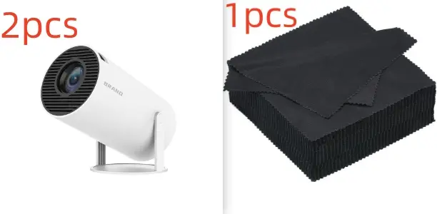 Projecteur 1080p 200 ANSI blanc sous Android avec télécommande