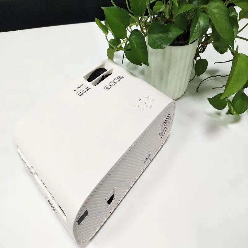Projecteur 196 pouces maximum à LED 50 W et lentille en verre