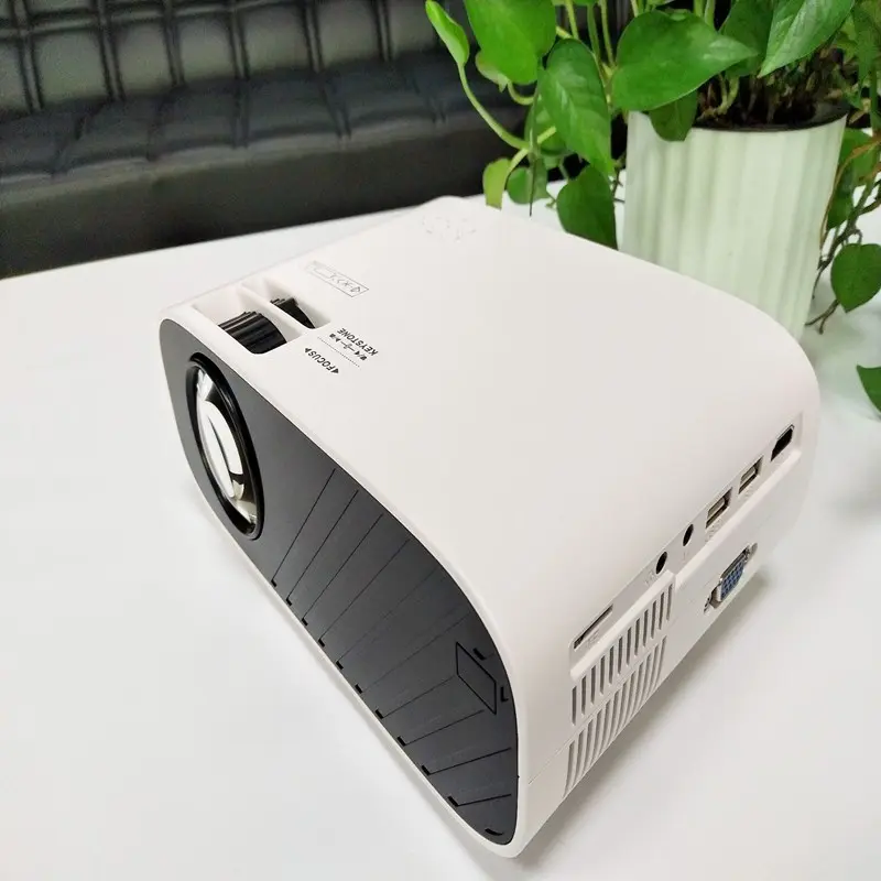 Projecteur 196 pouces maximum à LED 50 W et lentille en verre