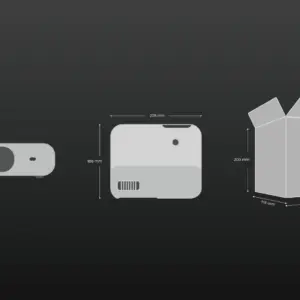 projecteur blanc 1080p