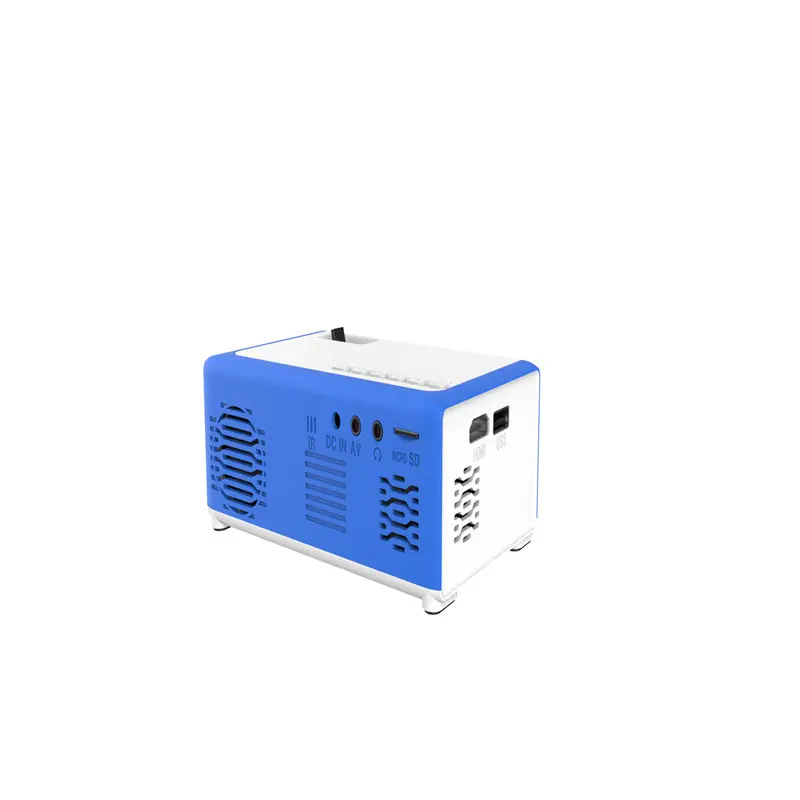 Projecteur de poche LCD 320 x 240, compatible batterie externe