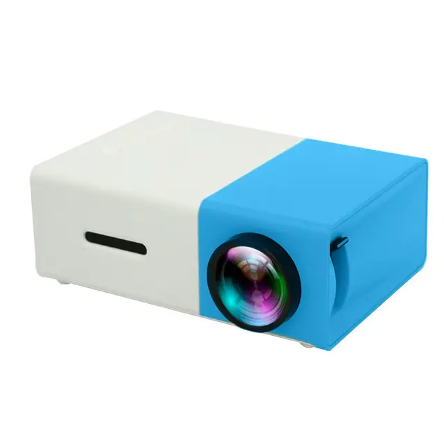 Projecteur HDMI 80 pouces à LED avec télécommande et lecteur microSD