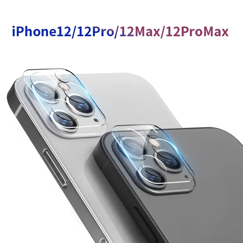 Protège-objectif lot de 3 en verre trempé pour iPhone X à 17