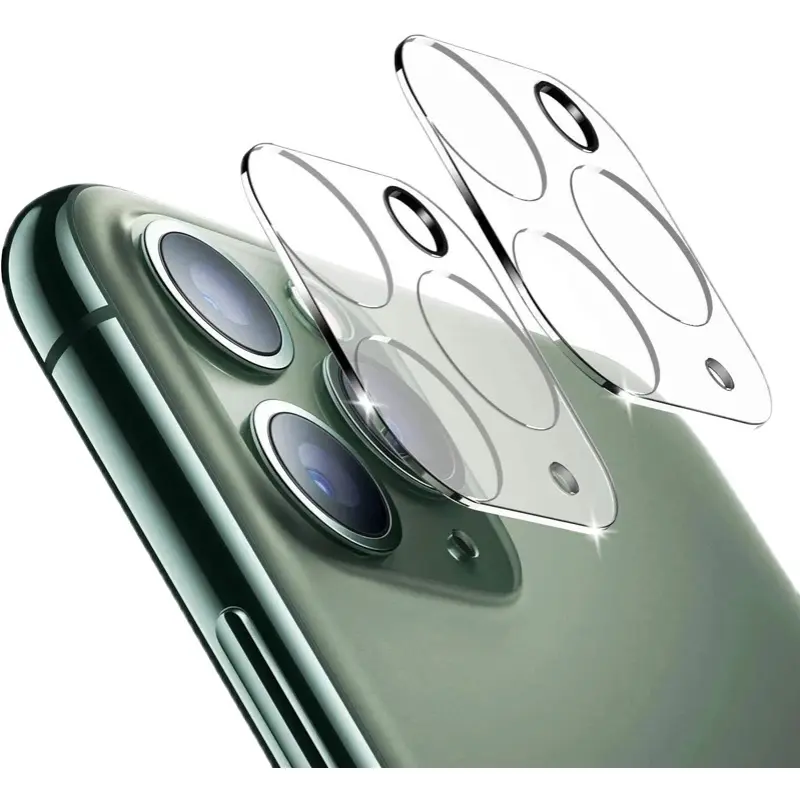 Protège-objectif lot de 3 en verre trempé pour iPhone X à 17