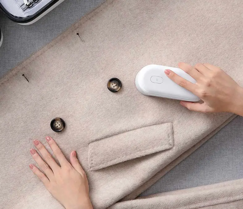 Rasoir anti-bouloches rechargeable par USB pour vêtements