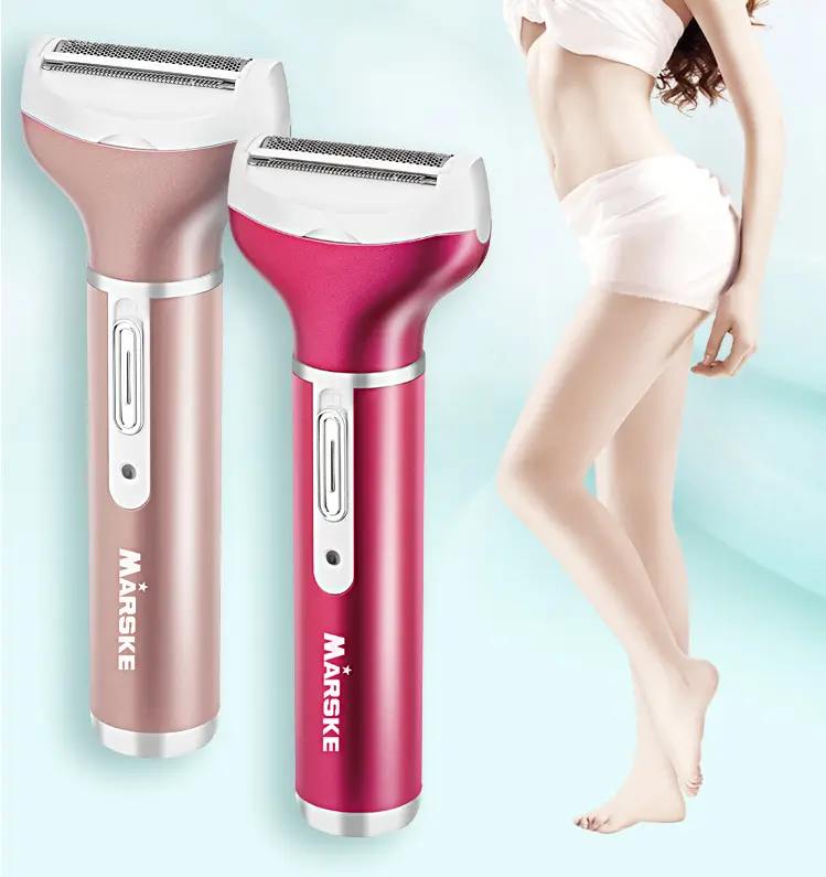 Rasoir corps rechargeable pour tout le corps, sans eau