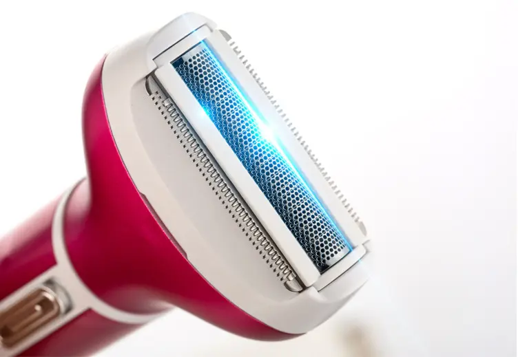 Rasoir corps rechargeable pour tout le corps, sans eau