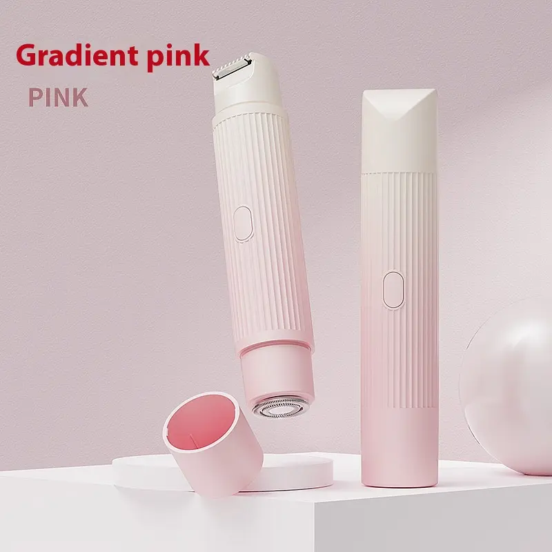 Rasoir électrique femme double tête rechargeable par USB