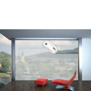 robot lave-vitre avec spray