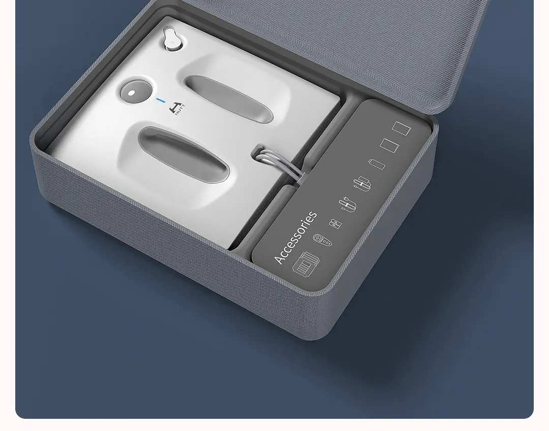 Robot lave-vitres à pulvérisation d’eau avec télécommande