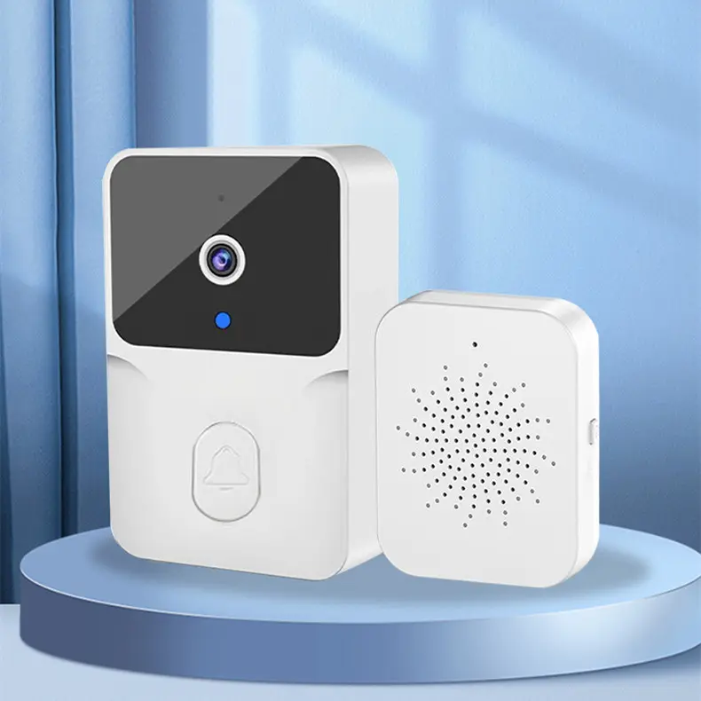 Sonnette vidéo Bluetooth wifi sans fil avec batterie de 1000 mAh