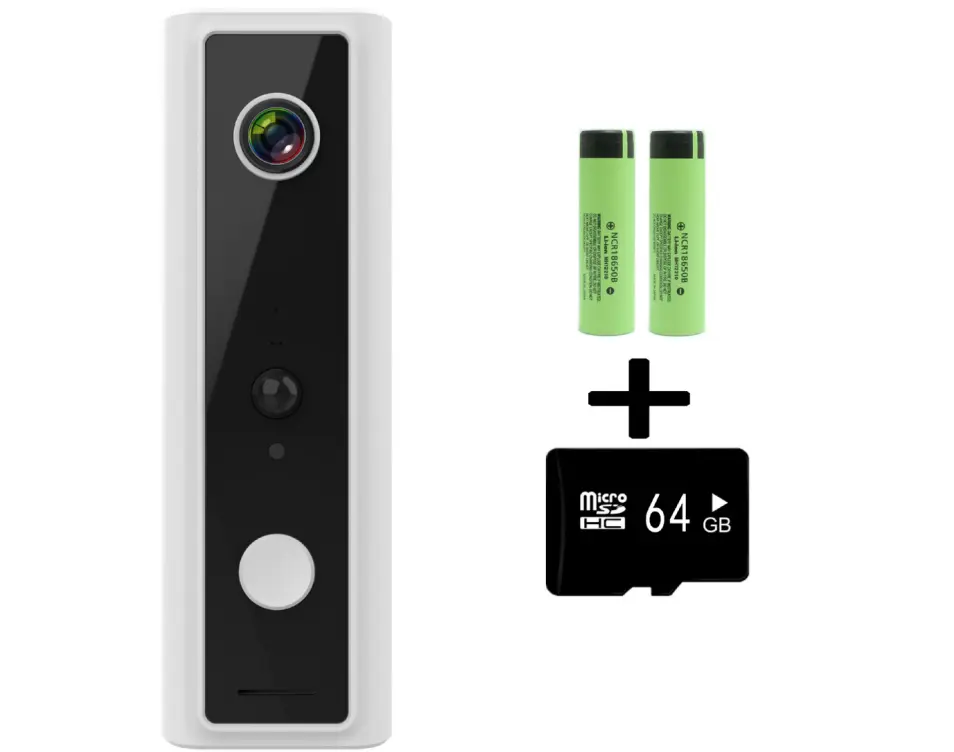 sonnette vidéo rechargeable usb