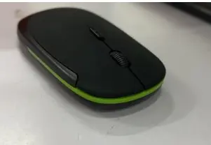 Souris fine Bluetooth pour ordinateur portable, 1200 dpi