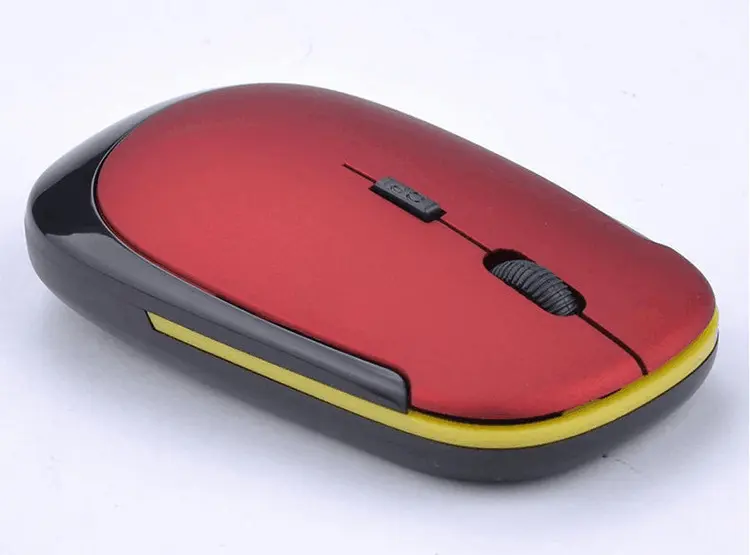Souris fine Bluetooth pour ordinateur portable, 1200 dpi