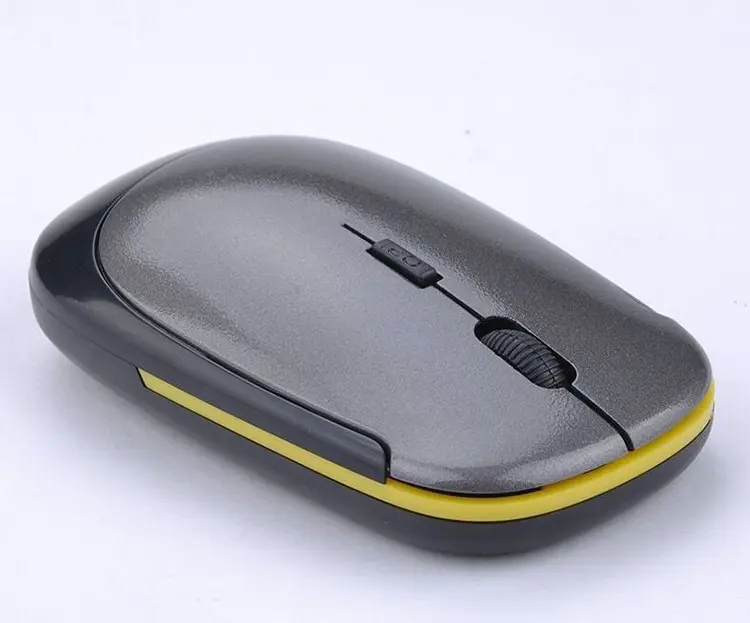 Souris fine Bluetooth pour ordinateur portable, 1200 dpi