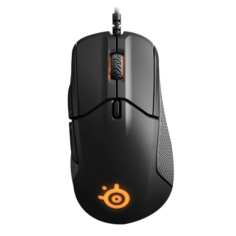 Souris gamer 12000 DPI filaire à 6 boutons, six niveaux de réglage