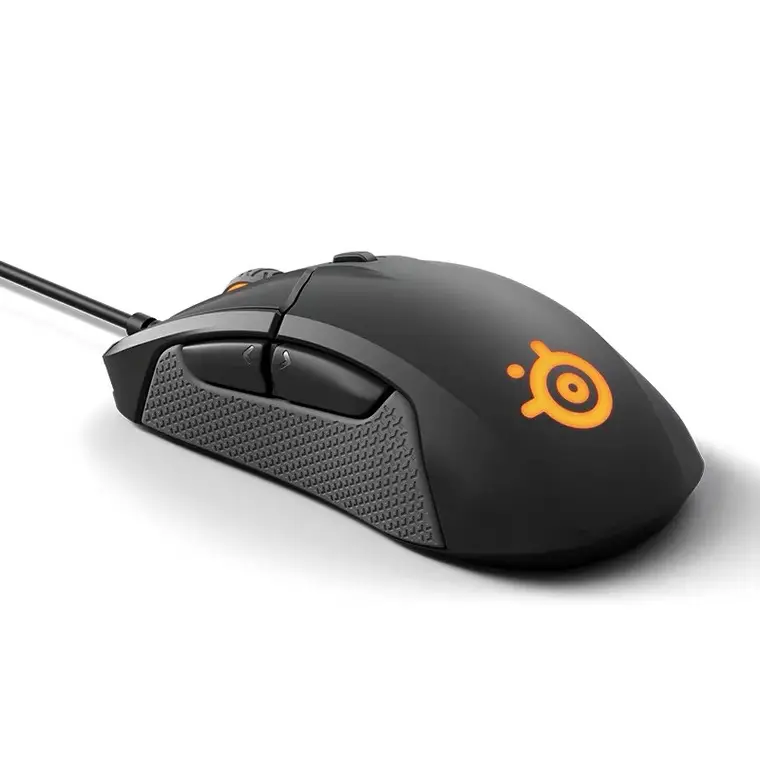 Souris gamer 12000 DPI filaire à 6 boutons, six niveaux de réglage