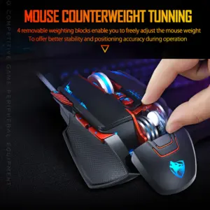 souris gamer 2500 dpi