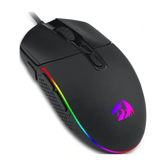Souris gamer 9 boutons filaire 5000 dpi avec câble de 1,8 m
