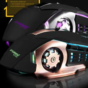 souris gamer semelle métal