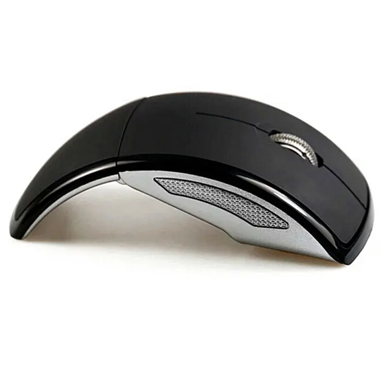 Souris pliable sans fil 2,4 GHz, 1600 dpi, format de poche