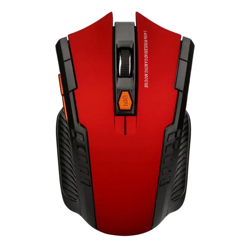 Souris sans fil 1600 dpi à 6 boutons avec récepteur USB 2,4 GHz