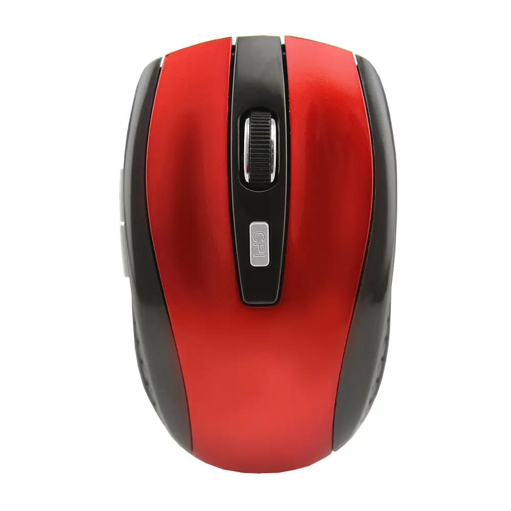 Souris sans fil finition métal pour le bureau, cinq coloris