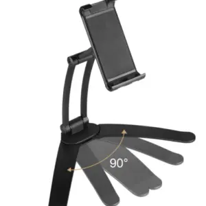 support tablette à pince